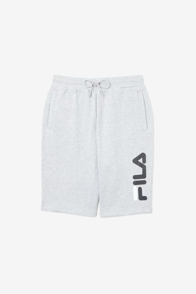 Fila Shorts Mens Grey - Bono - Philippines 8561724-GT